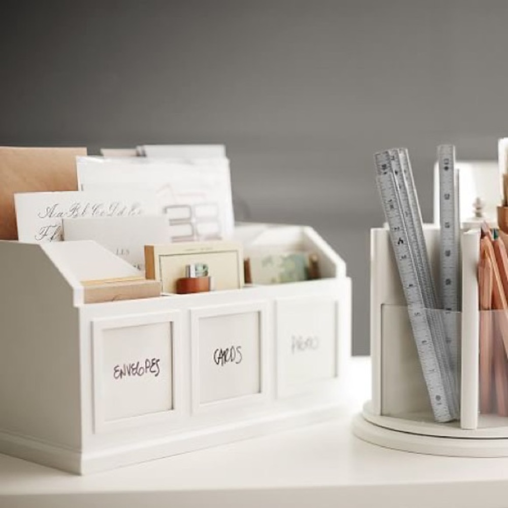 POTTERY BARN - BEDFORD Photo Caddy - Picture 2 of 8